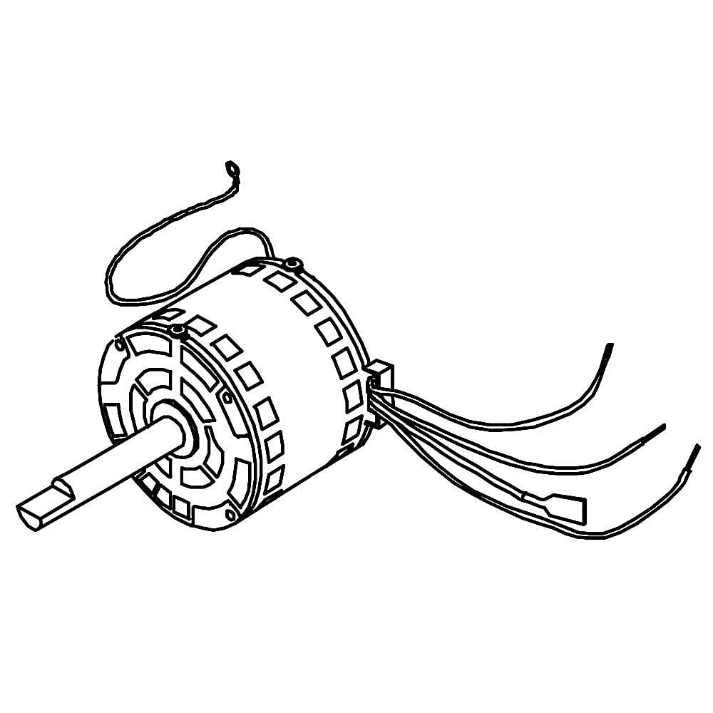 ICP Part #1081399, Furnace Blower Fan Motor | 10.90 x 6.20 x 6.10