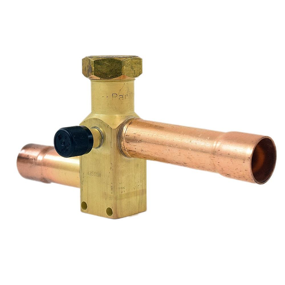 Part #1085991, Central Air Conditioner Refrigerant Suction Line Service Valve / 9.30 x 3.70 x 2.50