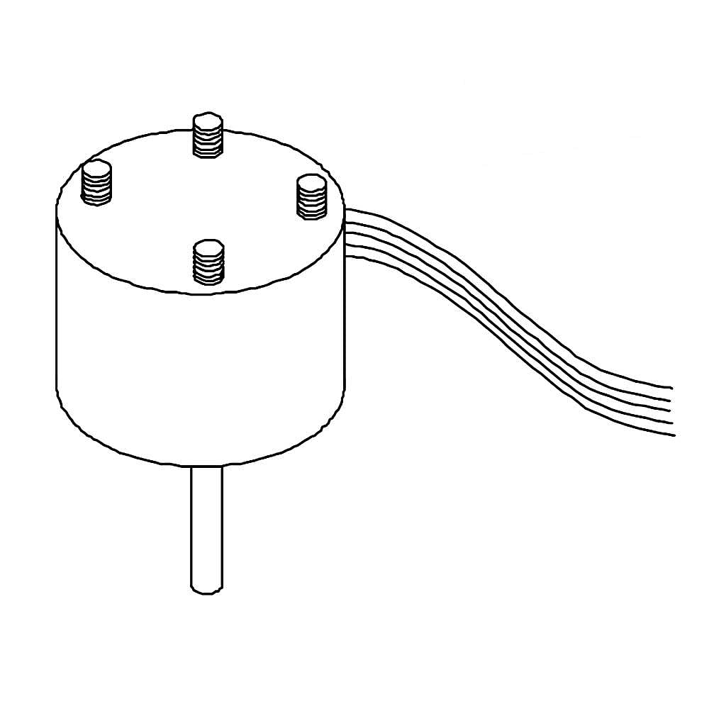 Part #1098505, Central Air Conditioner Condenser Fan Motor / 12.60 x 7.10 x 6.90