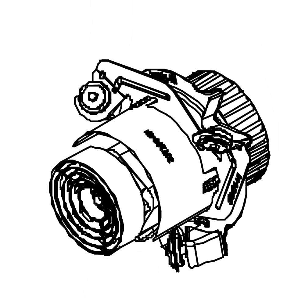 Furnace Inducer Vent Motor Assembly