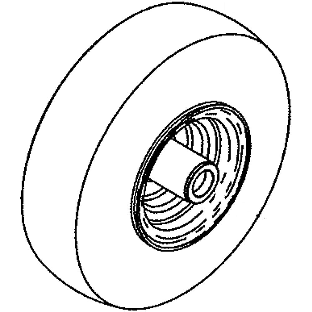 Lawn Mower Wheel, Front