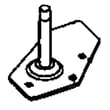 Lawn Tractor Deck Fixed Idler Pulley Bracket 01547951