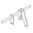 Ariens Snowblower Clutch Fork 03221100