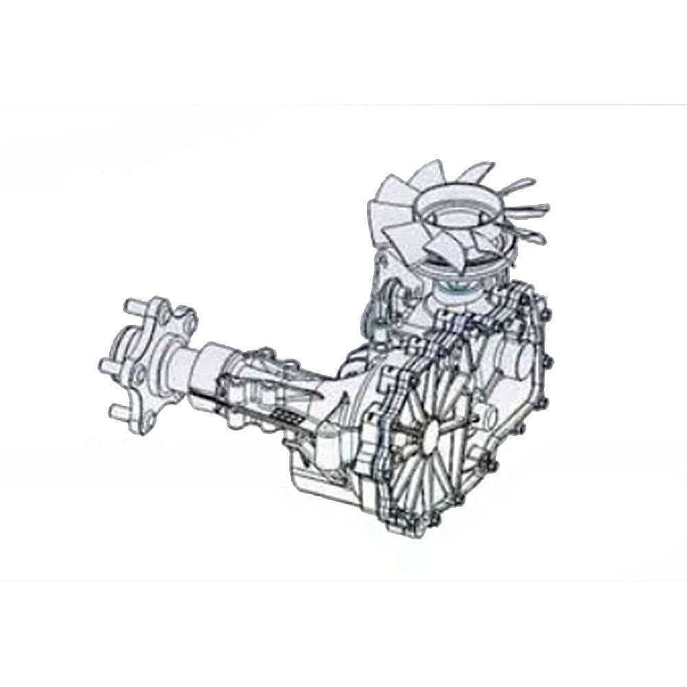 Part #03283700, Lawn Tractor Zero-Turn Transaxle, Left