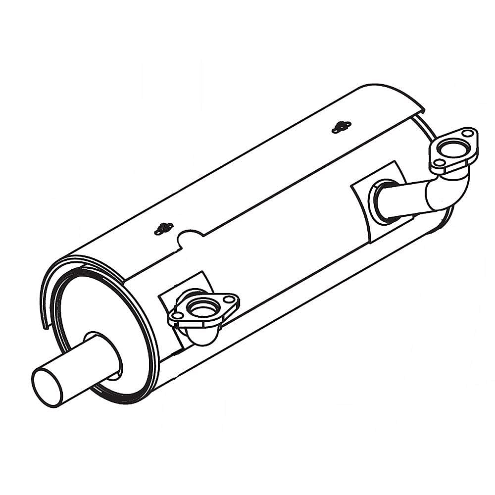 Part #03989000, Muffler- K