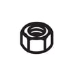 Nut- Hex .31 for Craftsman 102273920 - Part 06500938