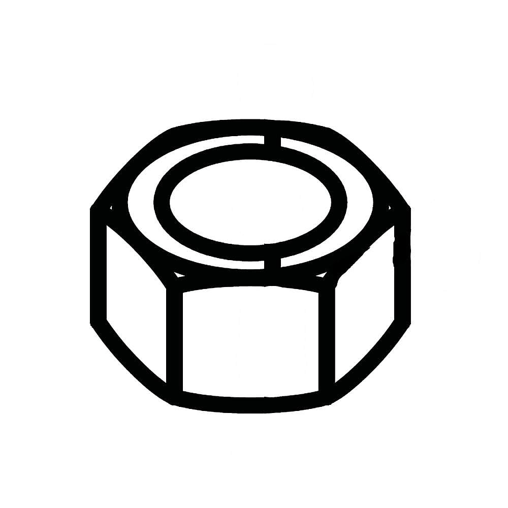 Part #06530000, Lawn Tractor Lock Nut