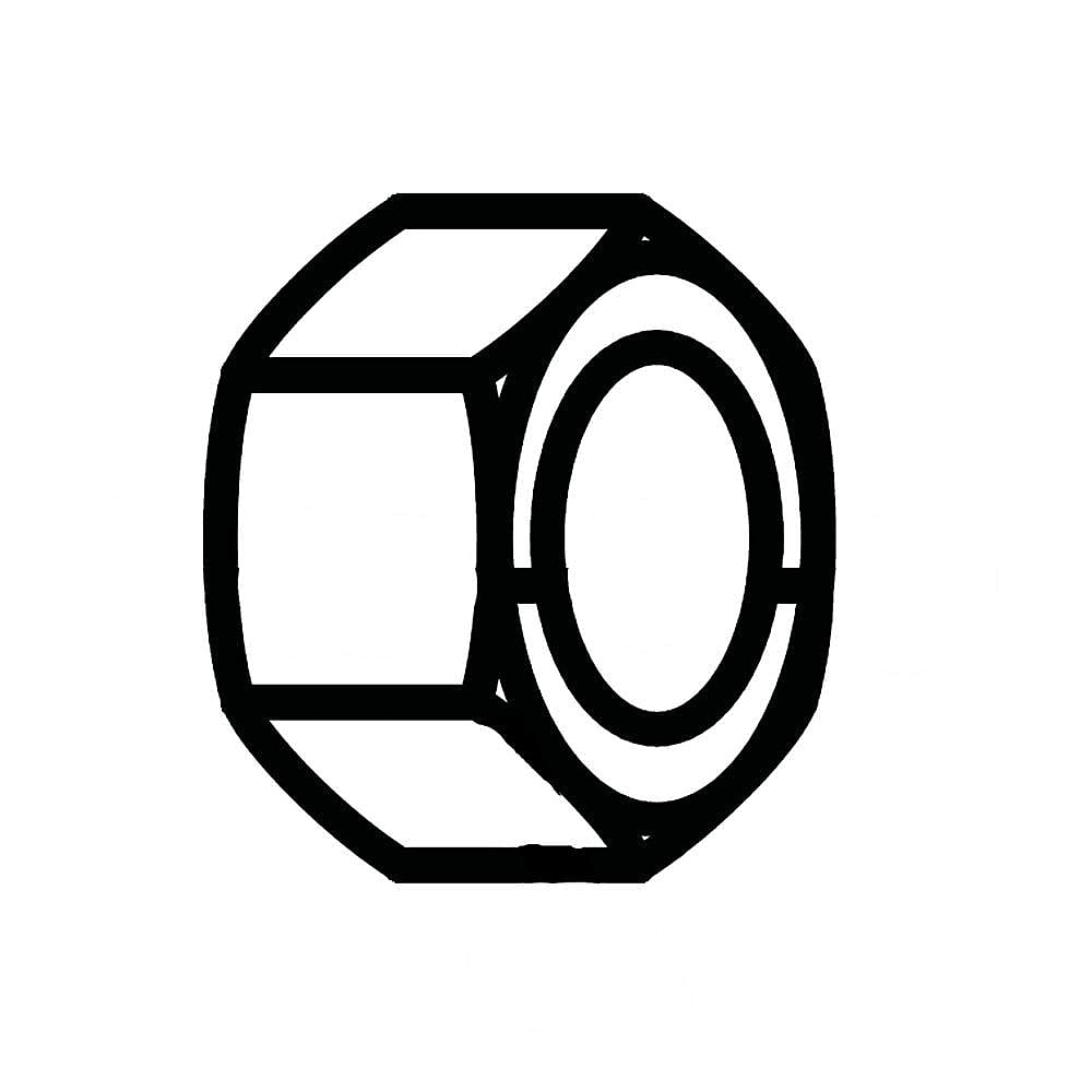 Part #06535300, Craftsman Lawn Tractor Lock Nut