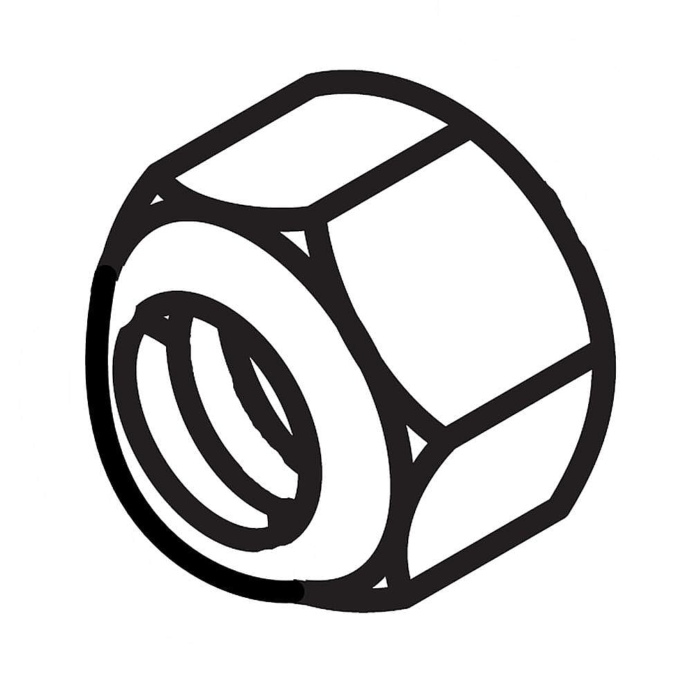 Part #07015100, Craftsman Stamped Nut