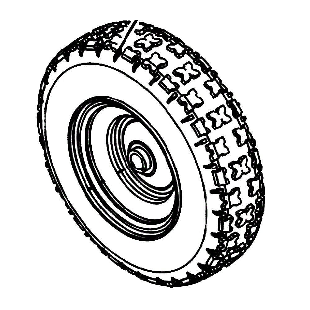 Part #07101034, Tire/wheel-1