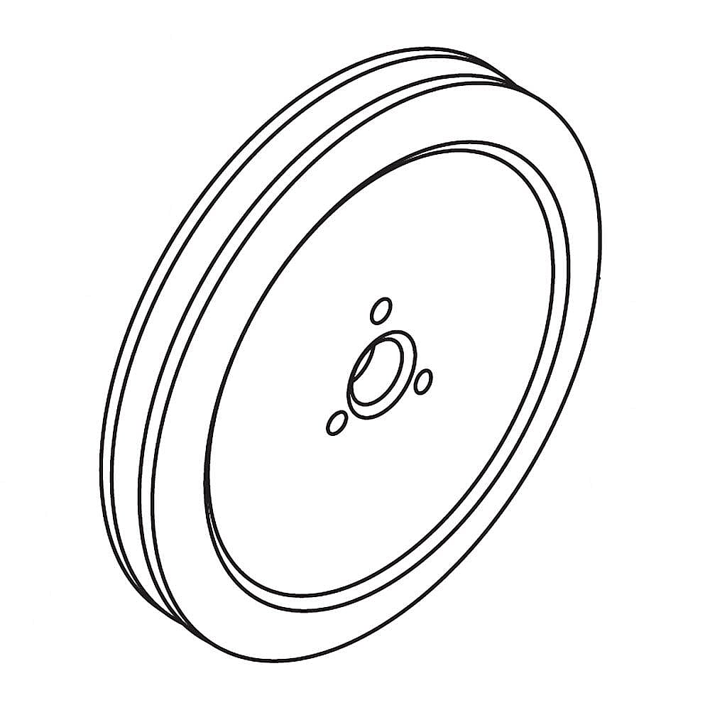 Part #07307400, Pulley-V 8.0 X 1.25 / 8.0 X 1