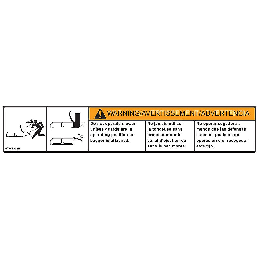 Part #07742300, Decal- War