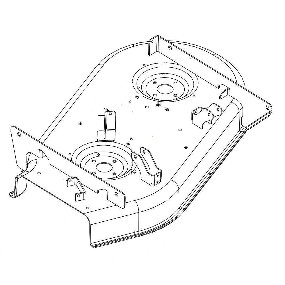Part #51520100, Lawn Tractor 34-In Deck Housing