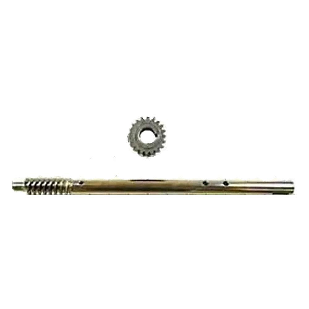 Part #53200100, Shaft & Worm Gear Assembly