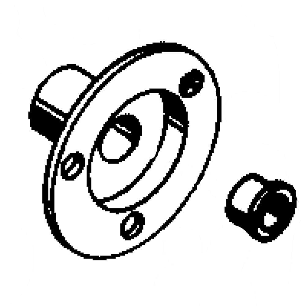Part #53203100, Bearing Flange Assembly (Includes Item 7) (2)