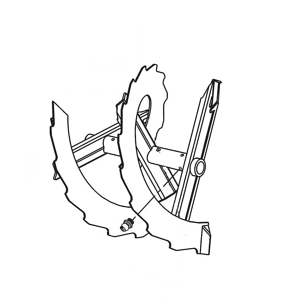 Part #53207900, Rake-L.h