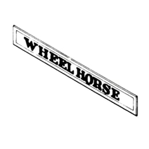 Lawn Tractor Decal 103174