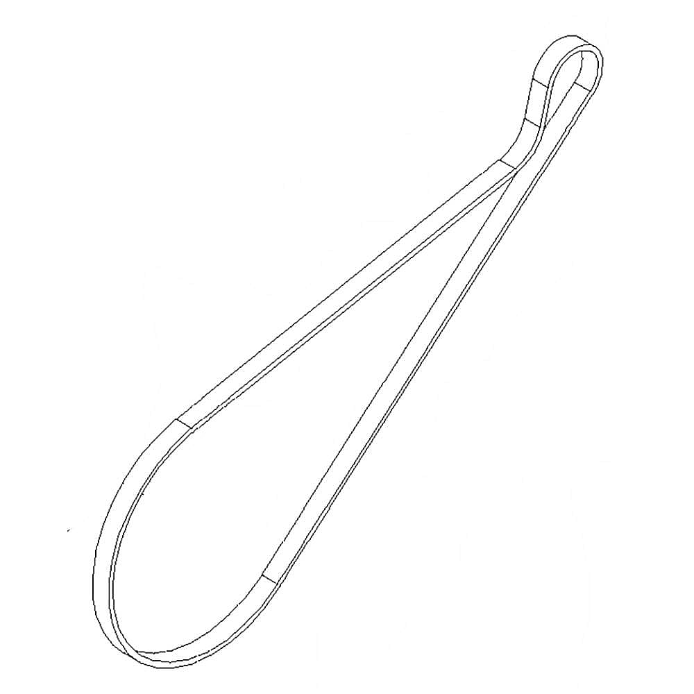 Part #104-0851, Snowblower Auger Drive Belt