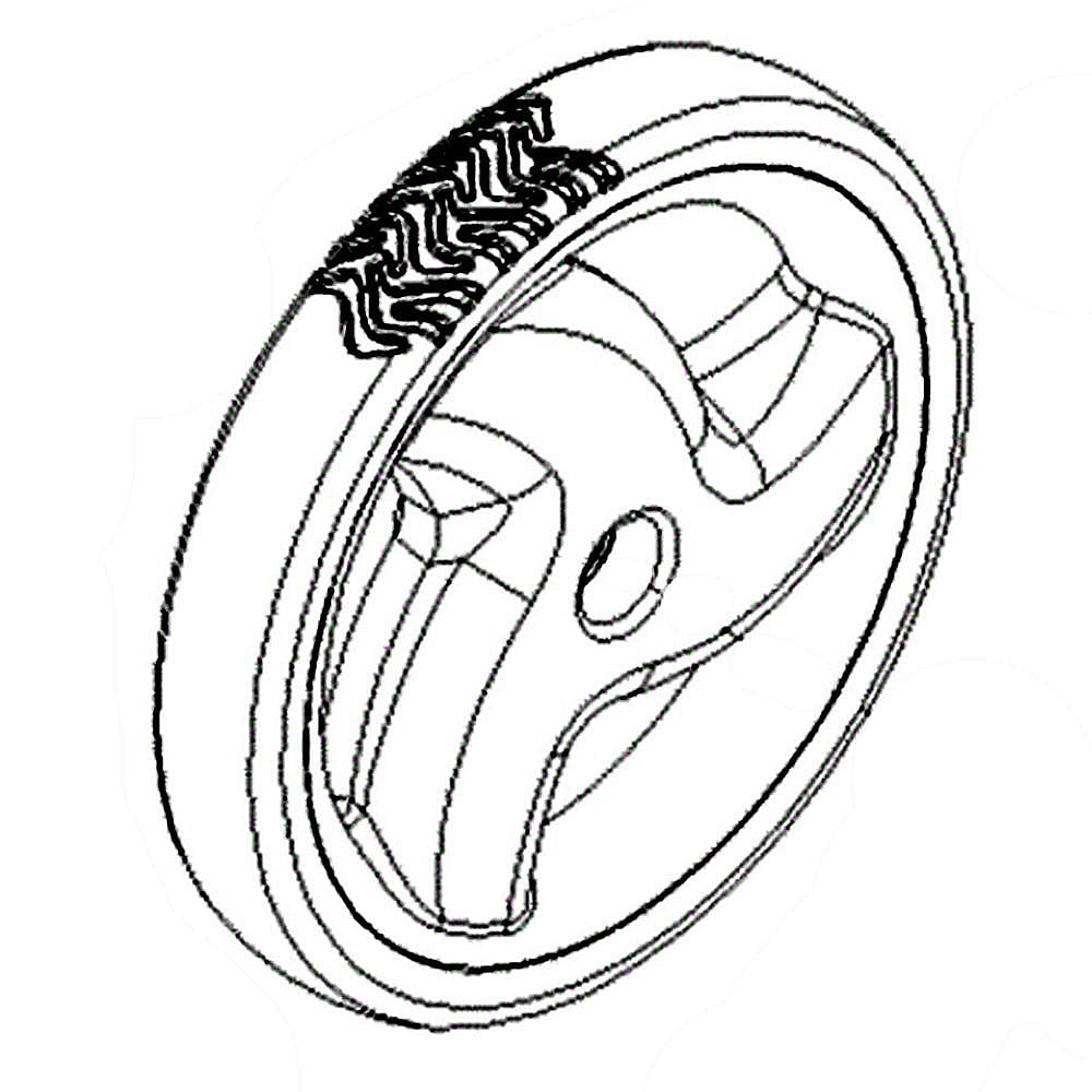 Part #105-1816, Lawn Mower Wheel