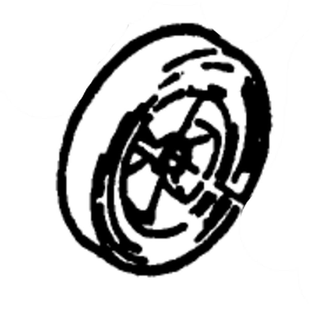 Part #105-8618, Lawn & Garden Equipment Wheel