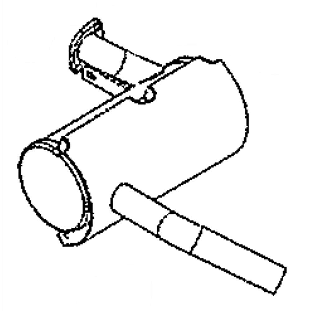 Part #106-7007, Lawn Tractor Muffler