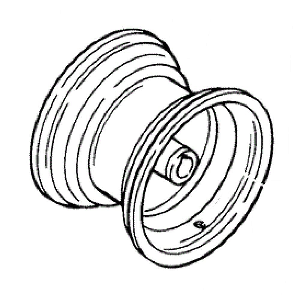 Part #106490, Lawn & Garden Equipment Wheel Rim