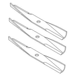 Lawn Tractor 42-in Deck Blade Set 106637