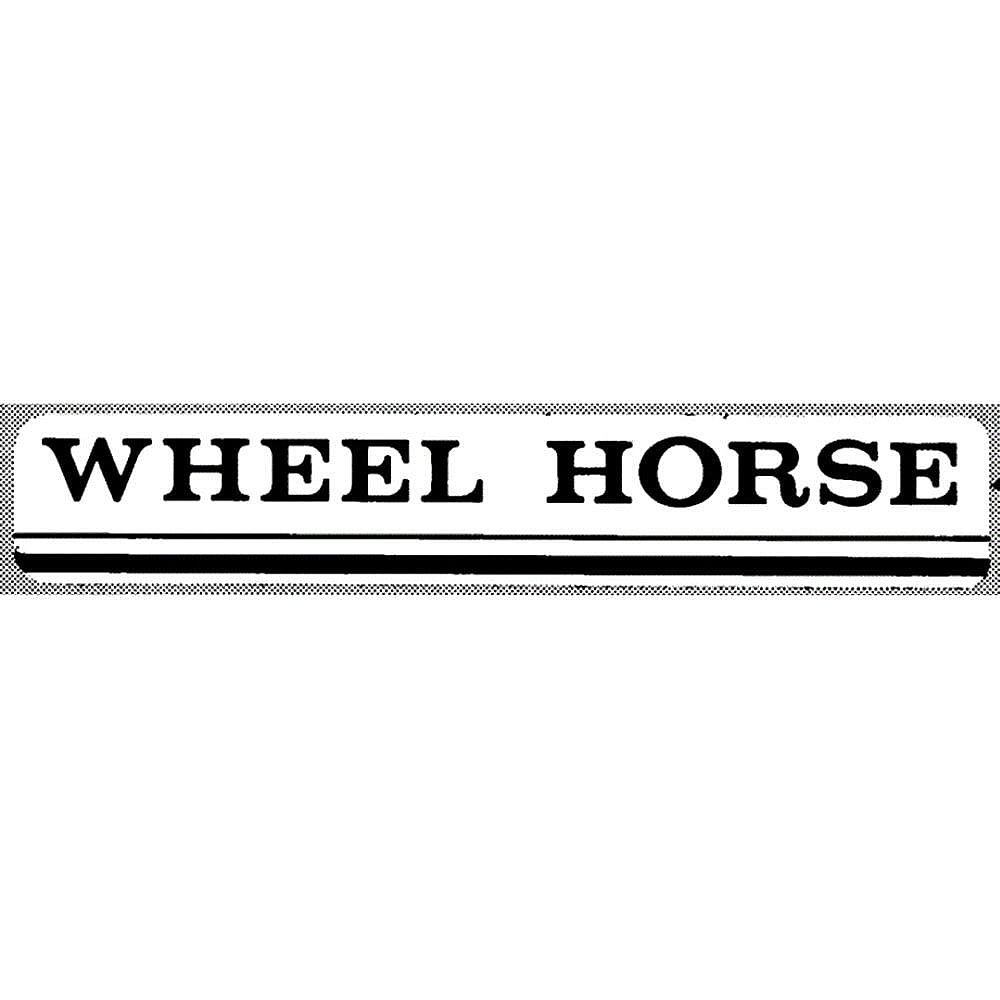 Part #108580, Lawn Tractor Decal