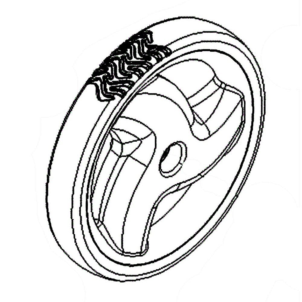 Part #110-1632, Toro Lawn Mower Wheel