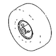 Toro Lawn Tractor Caster Wheel for Toro 74370 (270000001-270999999) - Part 110-6785