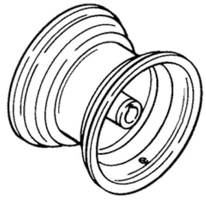 Lawn Tractor Wheel Assembly 110432