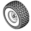 Toro Lawn & Garden Equipment Wheel for Toro 13AX60RH744 (1A056B50000 AND UP) - Part 112-0491