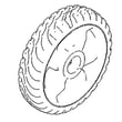 Toro 8in Wheel As for Toro 20332 (290000001-290999999) - Part 137-4833