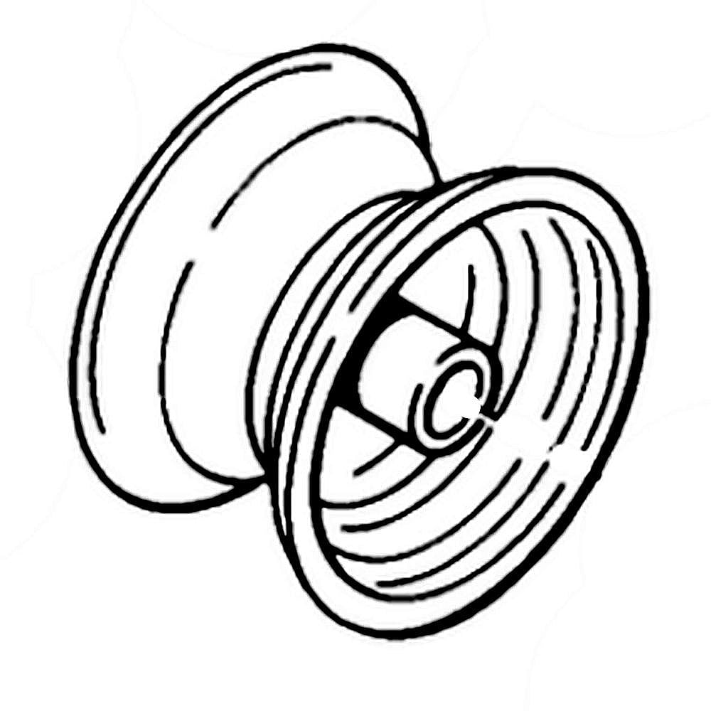 Part #116750, Lawn Tractor Wheel Rim