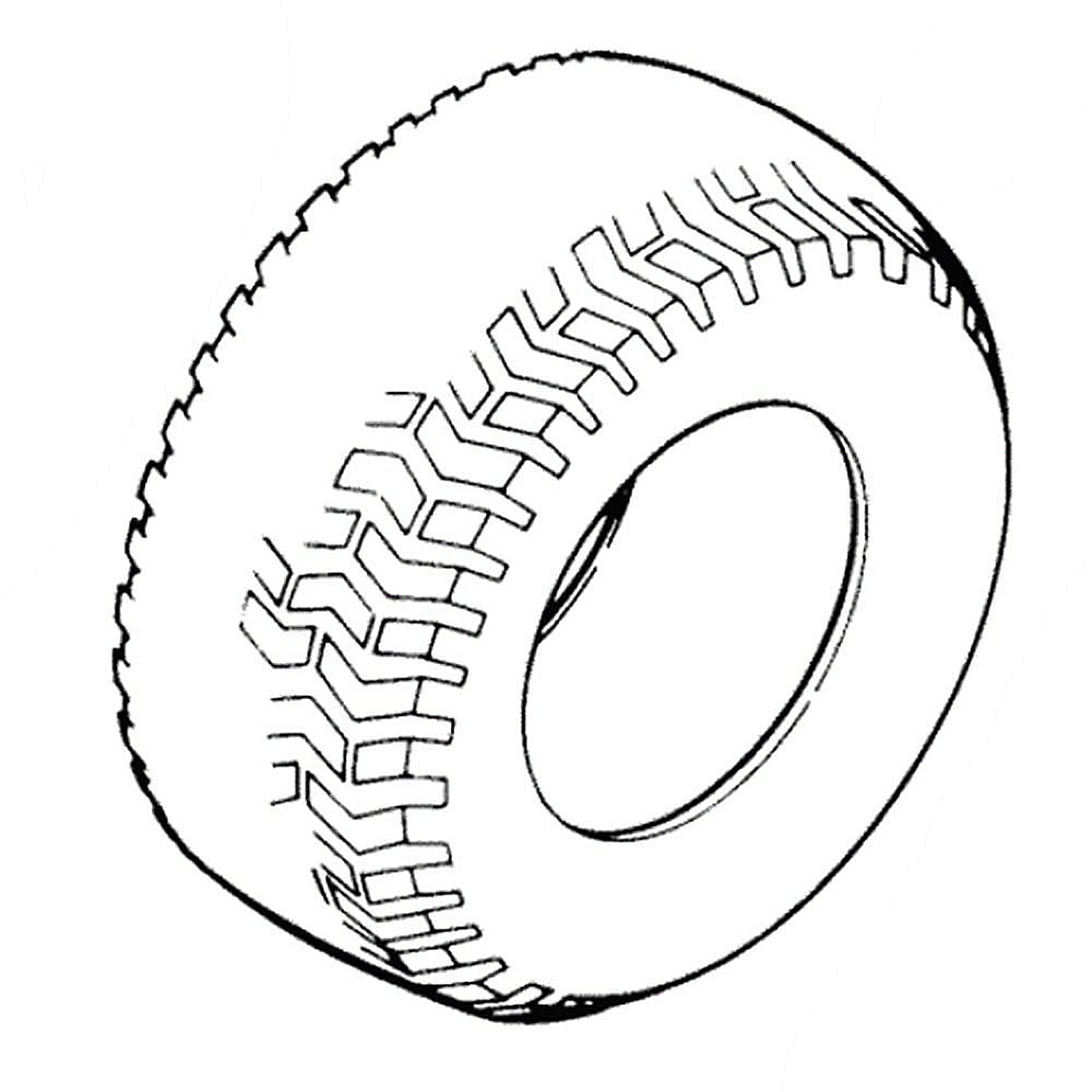 Part #116884, Lawn Tractor Tire