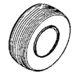 Toro Lawn Tractor Ribbed Tire for Toro 74360 (310000001-310999999) - Part 117-7388