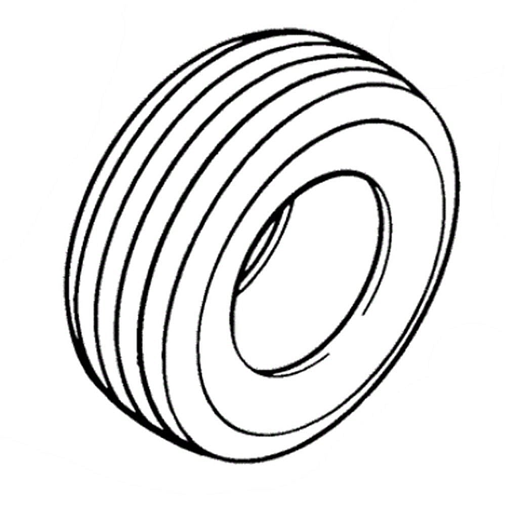Part #117127, Lawn & Garden Equipment Tire, 16 X 6-In