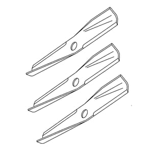 Lawn Tractor 42-in Deck Blade Set 117192