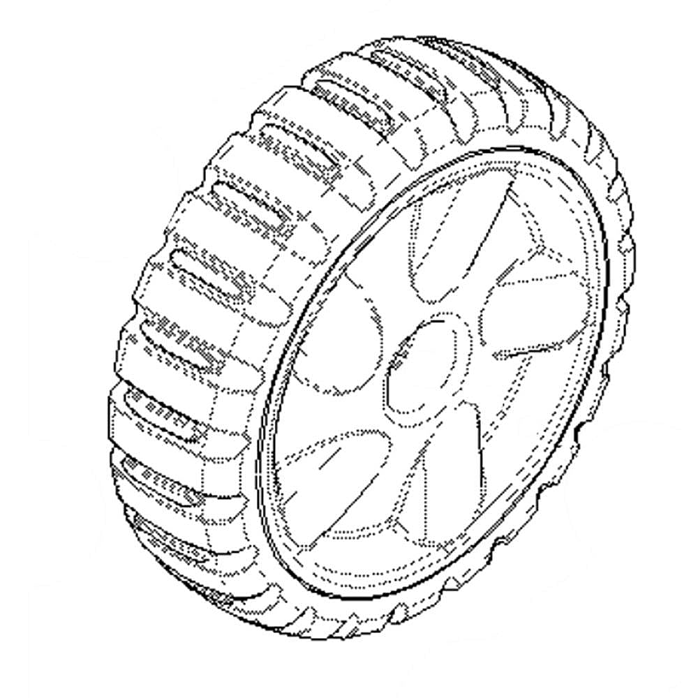 Part #137-4832, 8 In Wheel A (Replaces 119-0311)