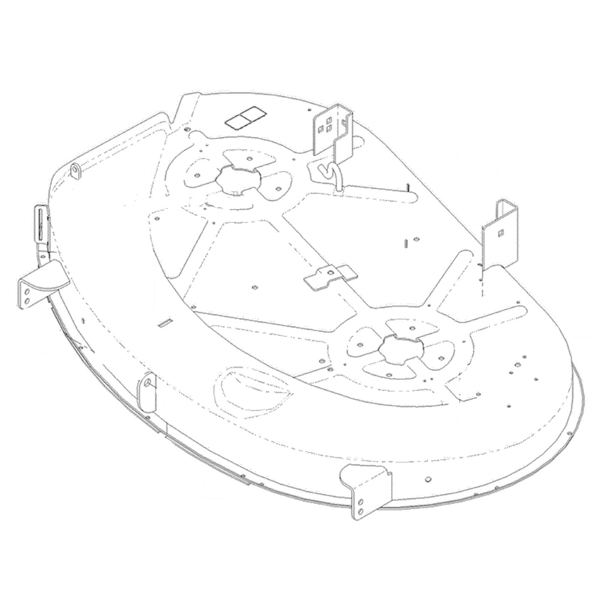Part #120-1167, 42 Inch Deck