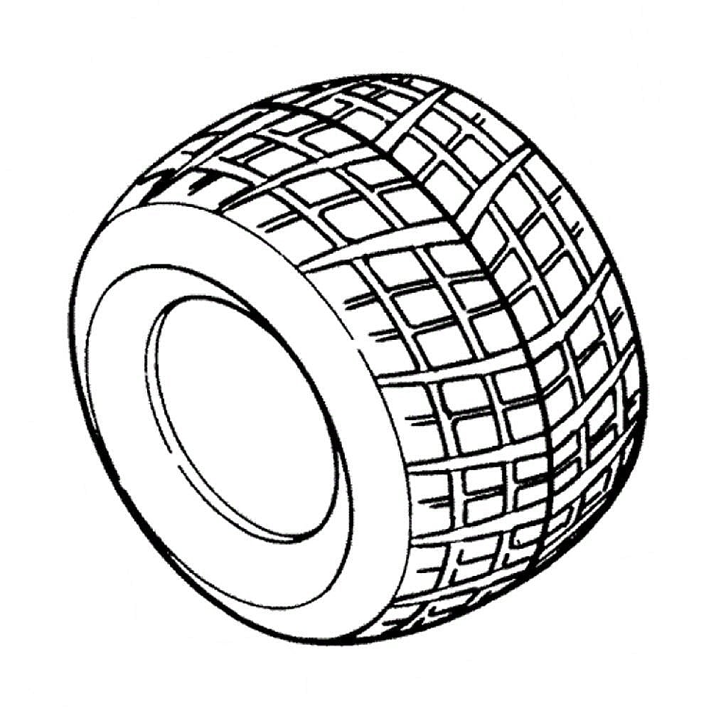 Part #121-9072, Lawn & Garden Equipment Tire