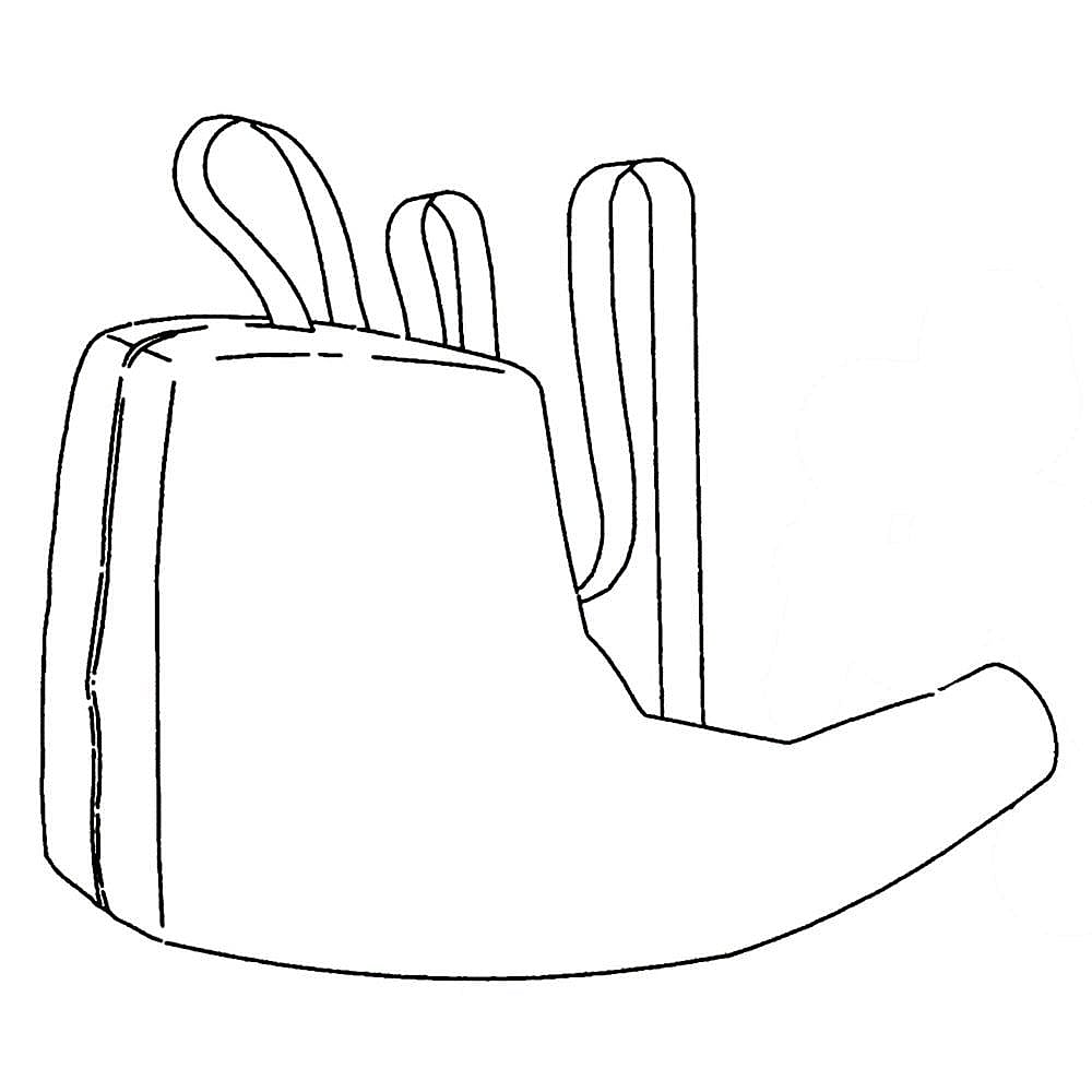 Part #180490, Vacuum Bag Assembly