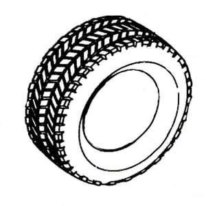 Lawn Tractor Tire, 11 X 4-in 231-116
