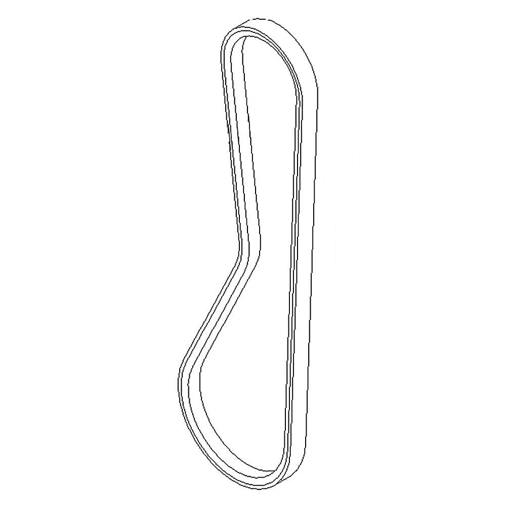 Part #26-9672, Snowblower Auger Drive Belt