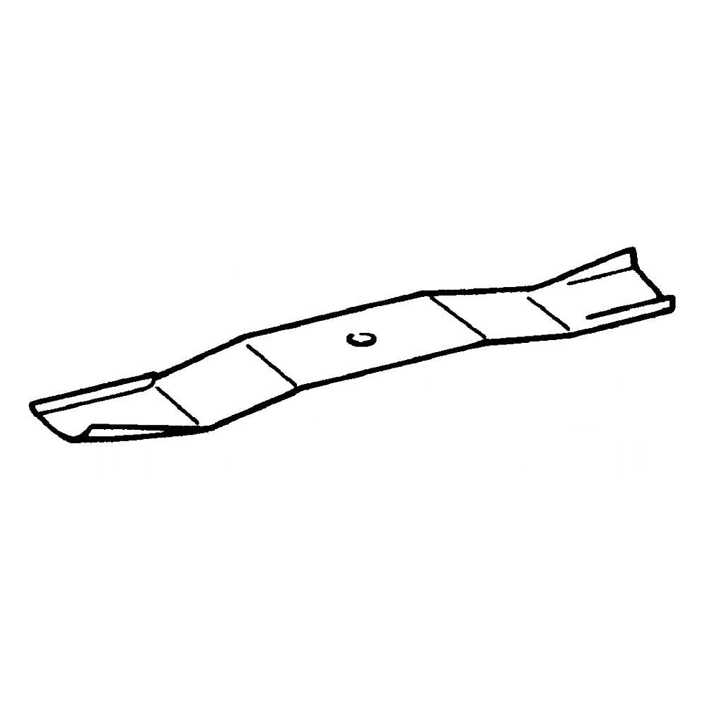 Part #57-4700-03, Lawn Tractor 38-In Deck Bagging Blade / 20.00 x 2.50 x 0.25