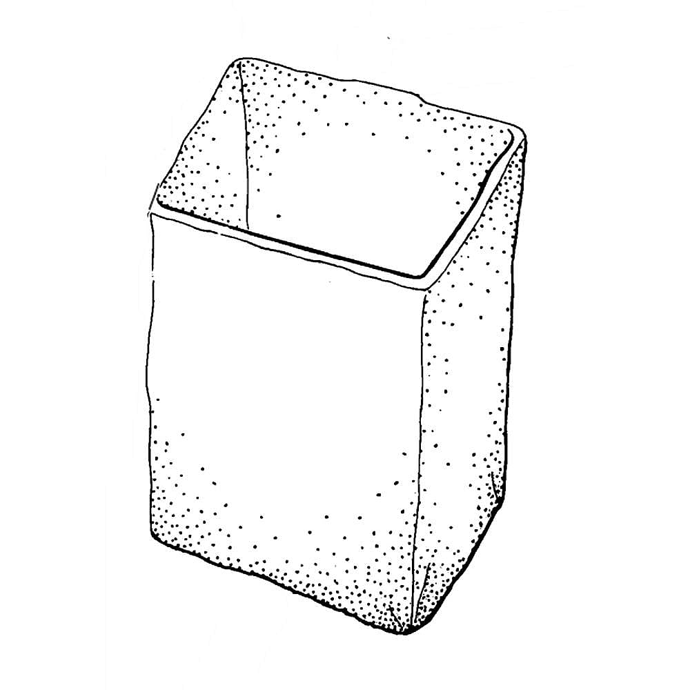 Photo of Toro Part #57-7990, Bag from Repair Parts Direct