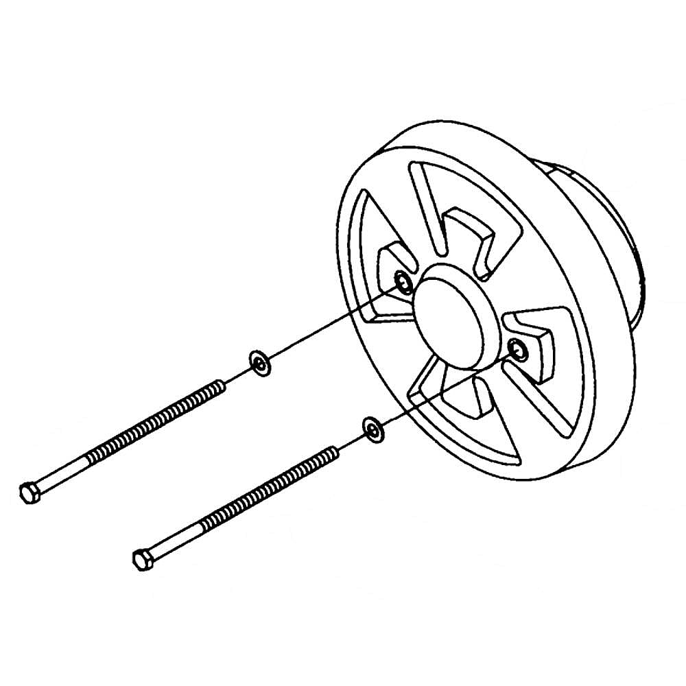 Part #59159, Lawn & Garden Equipment Wheel Weight