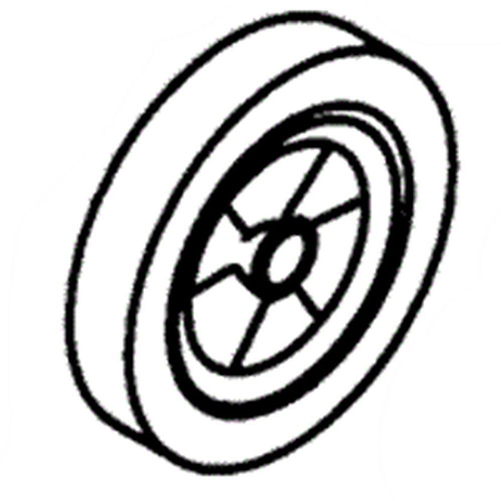 Part #678636, Lawn Mower Wheel Assembly