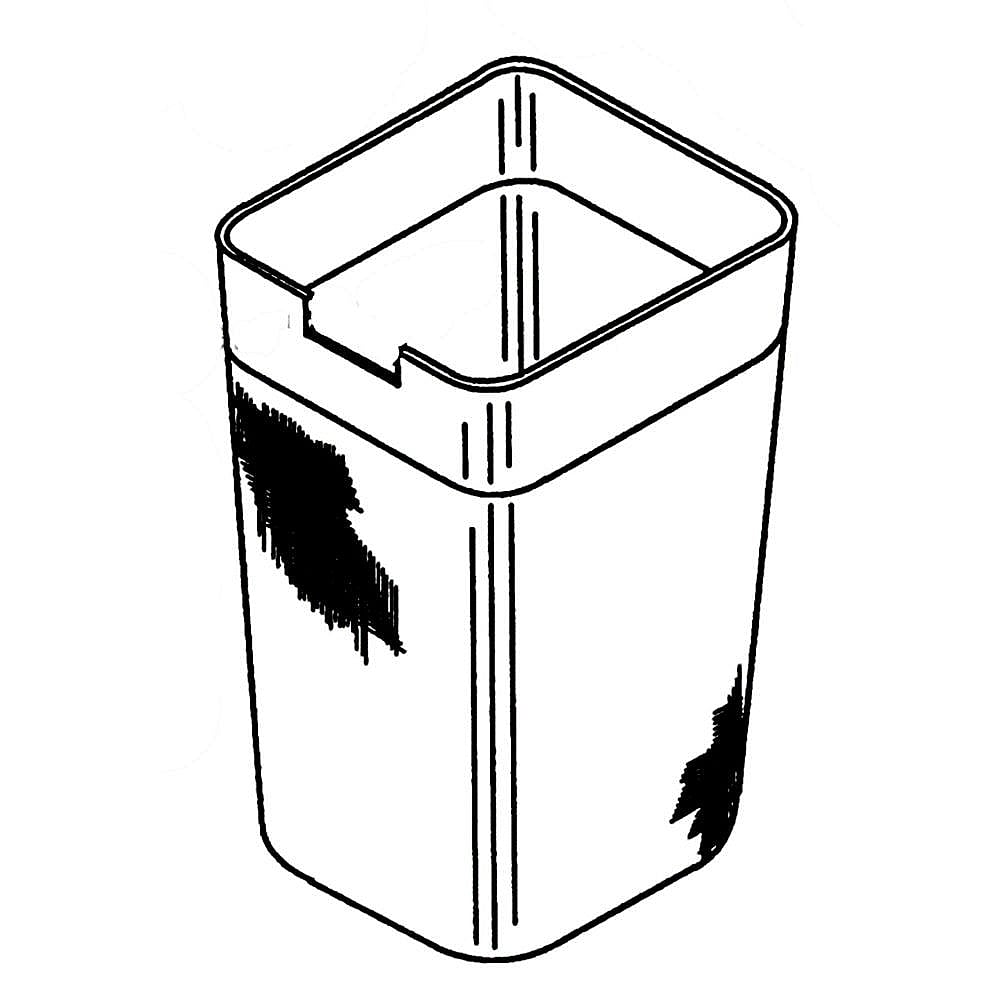 Part #744760, Grass Bag Assembly