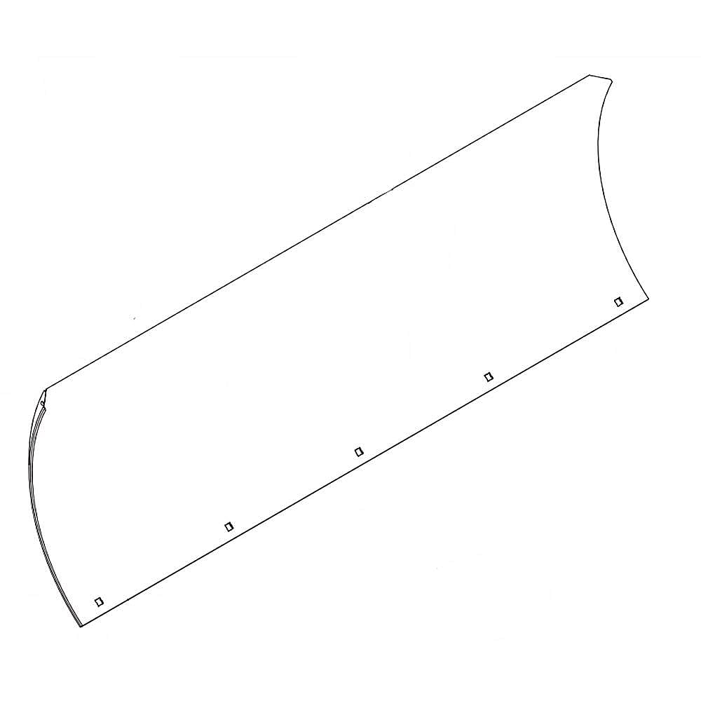 Part #78-1330-01, Lawn Tractor 48-In Snow Blade Attachment Blade
